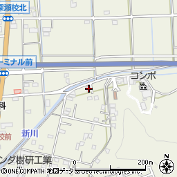 岐阜県山県市東深瀬722周辺の地図