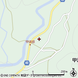 滋賀県米原市甲津原481周辺の地図