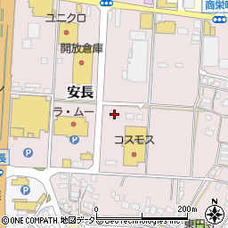 鳥取県鳥取市安長258周辺の地図