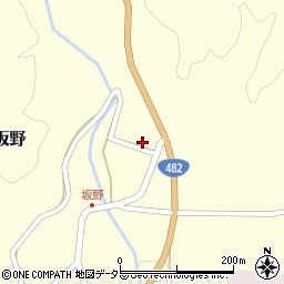 兵庫県豊岡市但東町坂野386周辺の地図