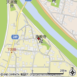 兵庫県豊岡市加陽1241周辺の地図