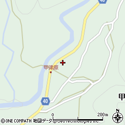 滋賀県米原市甲津原530周辺の地図