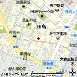 鳥取県鳥取市田島423周辺の地図