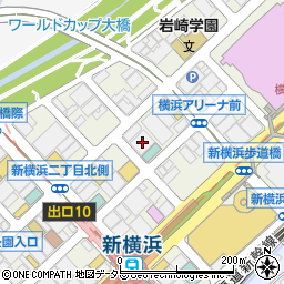 松装株式会社　横浜ショールーム周辺の地図