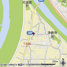 兵庫県豊岡市加陽1307周辺の地図