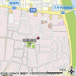 鳥取県鳥取市安長380周辺の地図