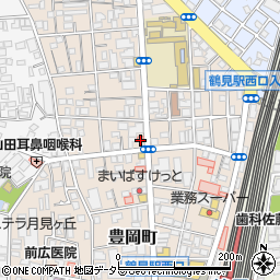 ホワイト急便豊岡店周辺の地図