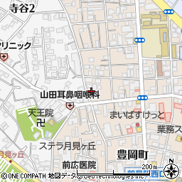 日本キリスト教会鶴見教会周辺の地図