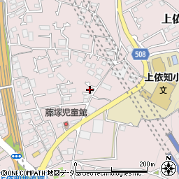 神奈川県厚木市上依知1380-9周辺の地図