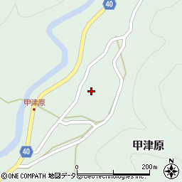 滋賀県米原市甲津原535周辺の地図