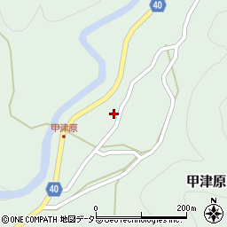 滋賀県米原市甲津原468周辺の地図