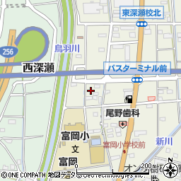 岐阜県山県市東深瀬72周辺の地図