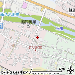 上茶屋鍼灸治療院周辺の地図