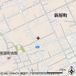 鳥取県境港市新屋町335周辺の地図