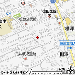 神奈川県愛甲郡愛川町中津3621-3周辺の地図