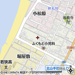 福井県小浜市板屋町周辺の地図