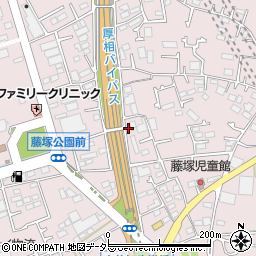 神奈川県厚木市上依知1209周辺の地図