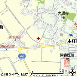島根県松江市上本庄町399周辺の地図