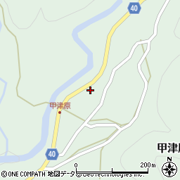 滋賀県米原市甲津原469周辺の地図
