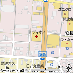 鳥取県鳥取市安長71周辺の地図