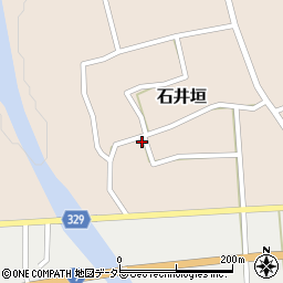 鳥取県西伯郡大山町石井垣195周辺の地図