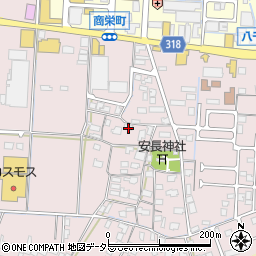 鳥取県鳥取市安長327周辺の地図