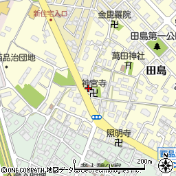 鳥取県鳥取市田島536-1周辺の地図