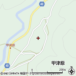 滋賀県米原市甲津原457周辺の地図