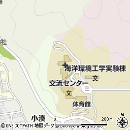 福井県立大学　小浜キャンパス周辺の地図