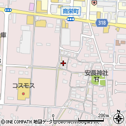 鳥取県鳥取市安長332周辺の地図