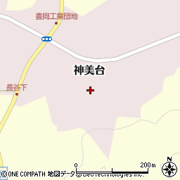 兵庫県豊岡市神美台26周辺の地図