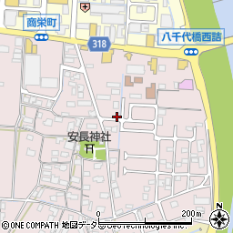 鳥取県鳥取市安長384周辺の地図