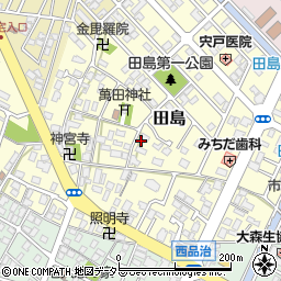 鳥取県鳥取市田島421周辺の地図