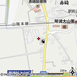 ＪＡ鳥取中央赤碕支所赤碕資材センター周辺の地図