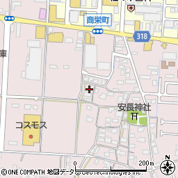 鳥取県鳥取市安長334周辺の地図