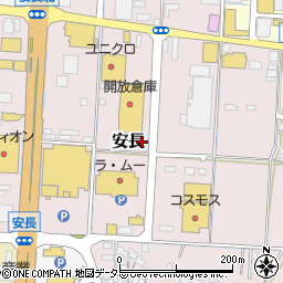 鳥取県鳥取市安長221周辺の地図
