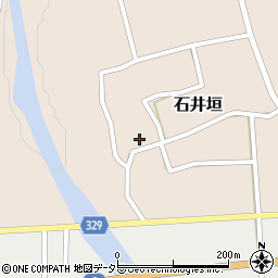 鳥取県西伯郡大山町石井垣187周辺の地図