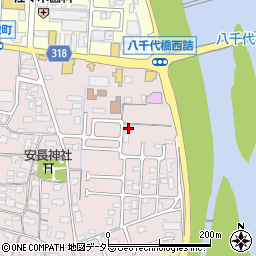 鳥取県鳥取市安長442周辺の地図