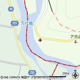 根尾川筋漁協周辺の地図
