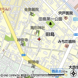 鳥取県鳥取市田島486周辺の地図