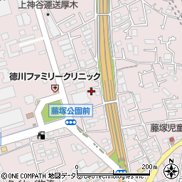 神奈川県厚木市上依知1207-14周辺の地図