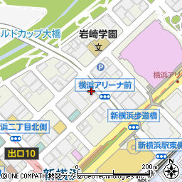 すき家横浜アリーナ前店周辺の地図
