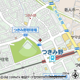 つきみ野駅前歯科周辺の地図