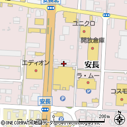鳥取県鳥取市安長206周辺の地図