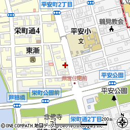 ヨシノレンタカー鶴見営業所周辺の地図