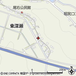 岐阜県山県市東深瀬2507周辺の地図