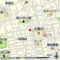 サポートハウス小田公園周辺の地図