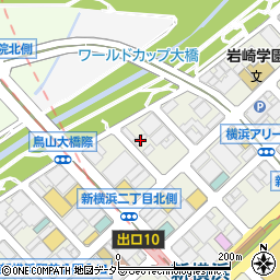 ガルエージェンシー新横浜周辺の地図