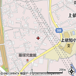神奈川県厚木市上依知1385-1周辺の地図