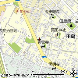鳥取県鳥取市田島535周辺の地図